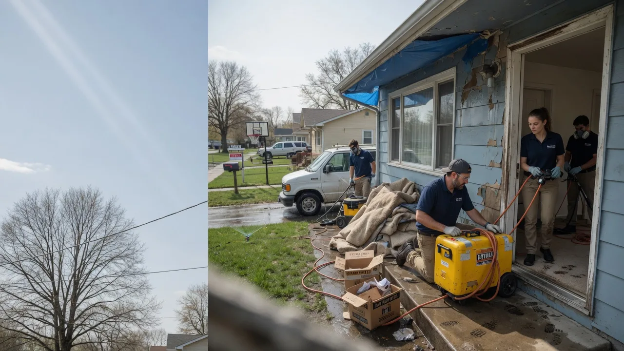 Basement Flood Cleanup in Center City, MN near me